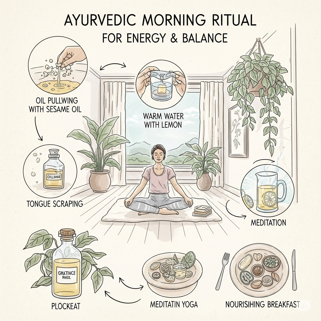 Ayurvedic Morning Rituals for Energy and Balance