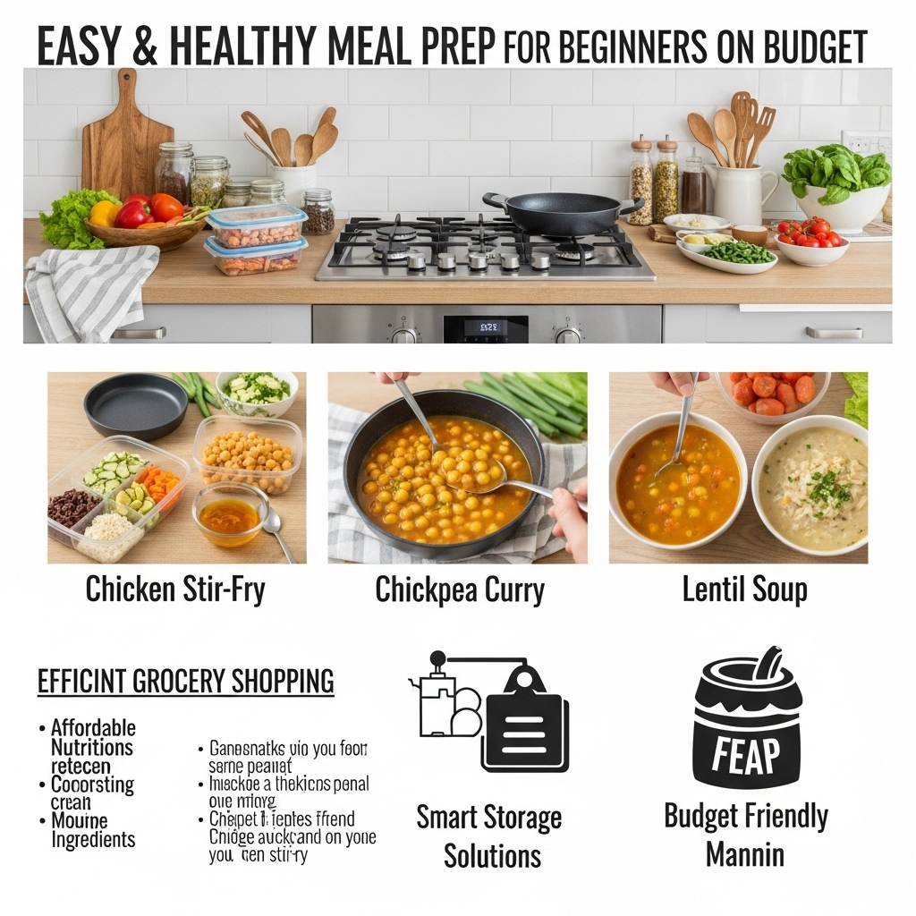 Meal Prep for Beginners: How to Eat Healthy on a Budget