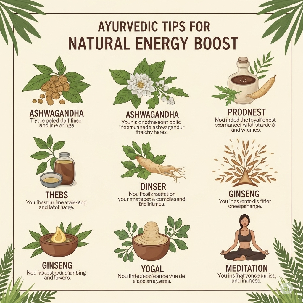 Ayurvedic Tips for Boosting Your Energy Naturally