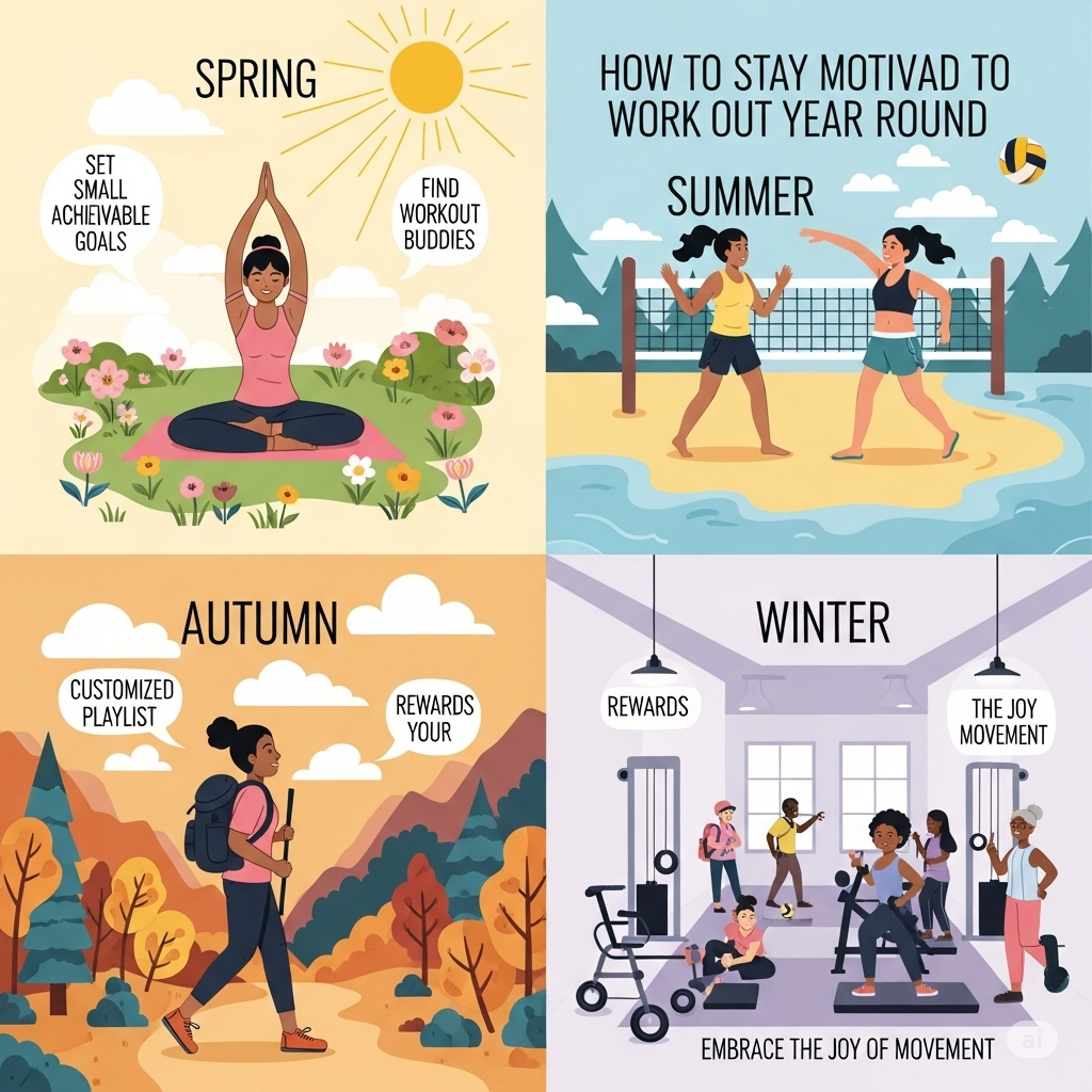 How to Stay Motivated to Work Out Year-Round