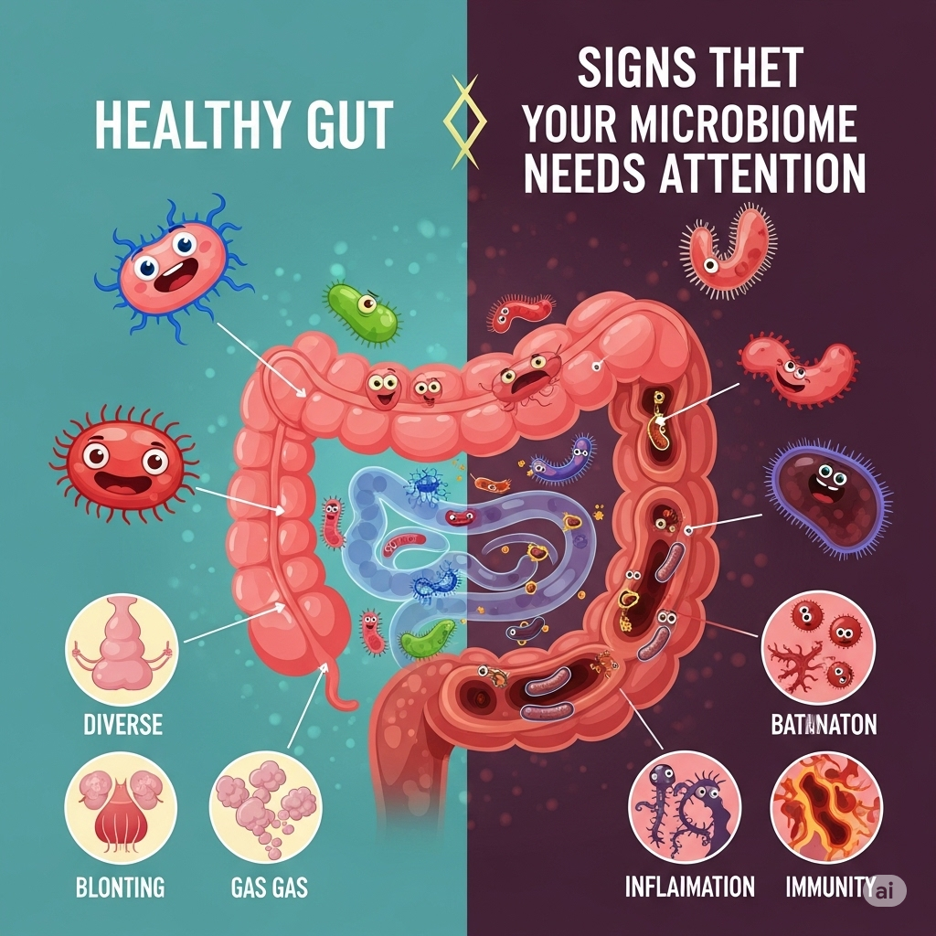 Understanding Gut Health: Signs Your Microbiome Needs Attention