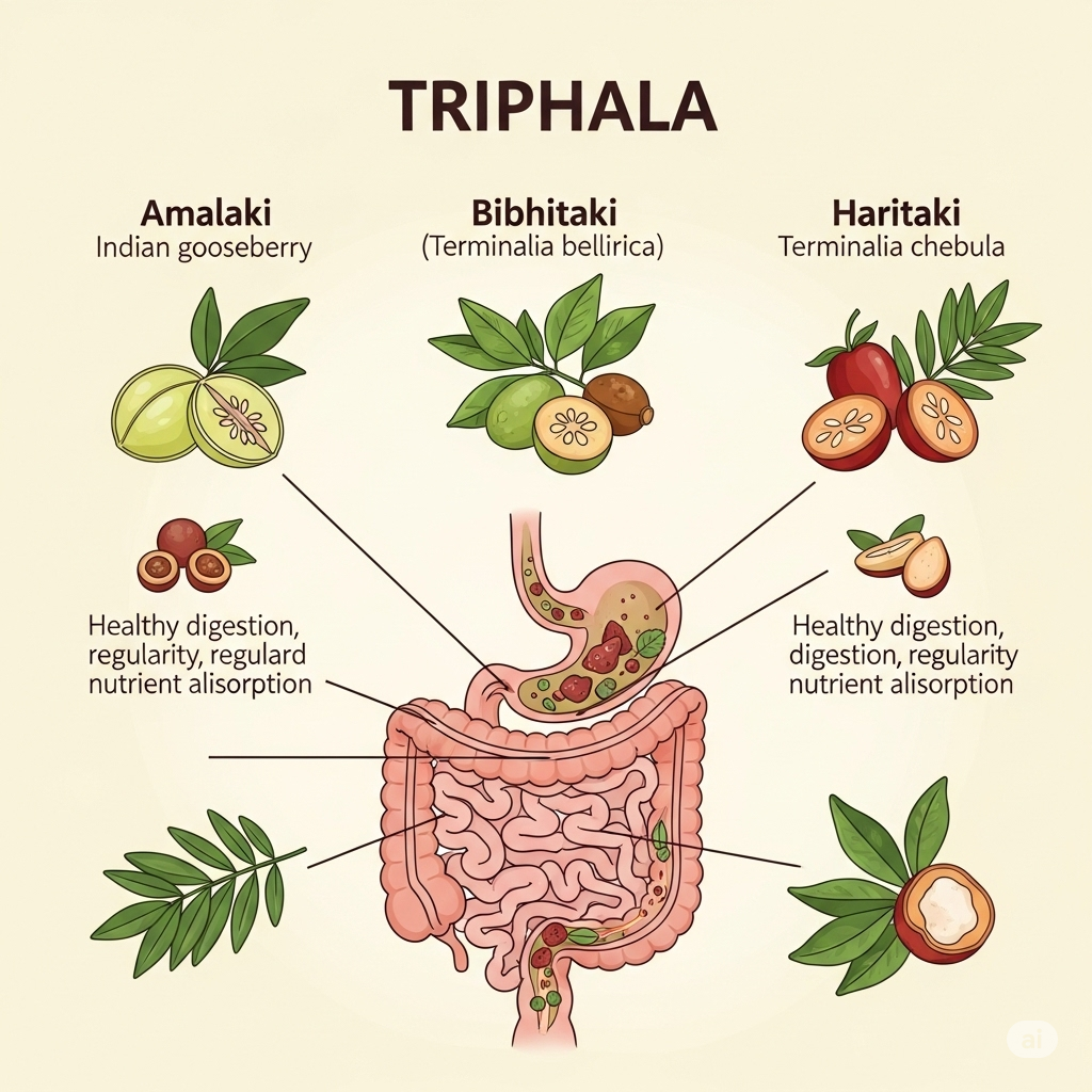 The Role of Triphala in Digestive Health