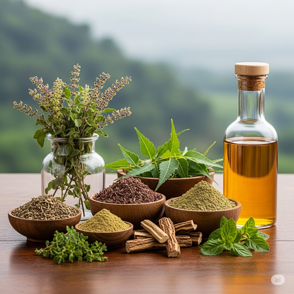 The Role of Ayurvedic Herbs in Health and Wellness