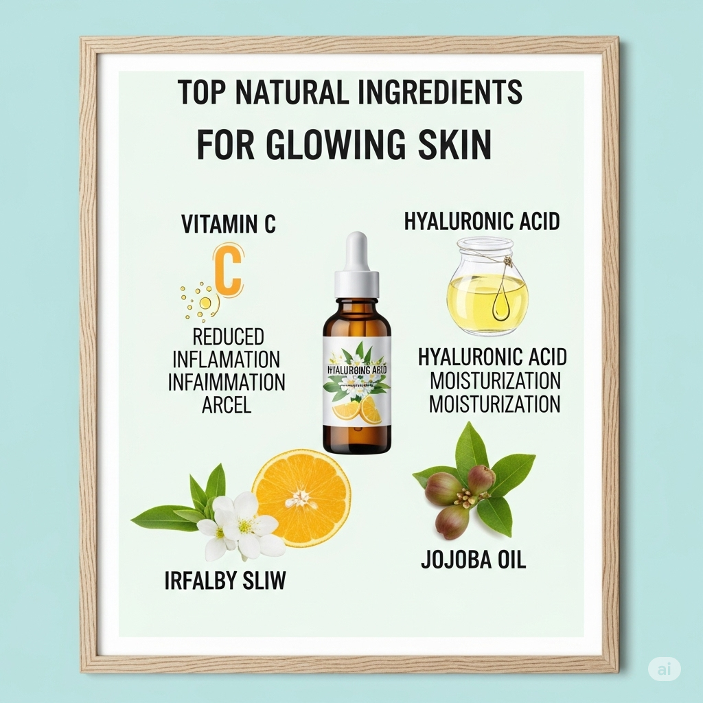Top Natural Ingredients for Glowing Skin: A Guide to Clean Beauty